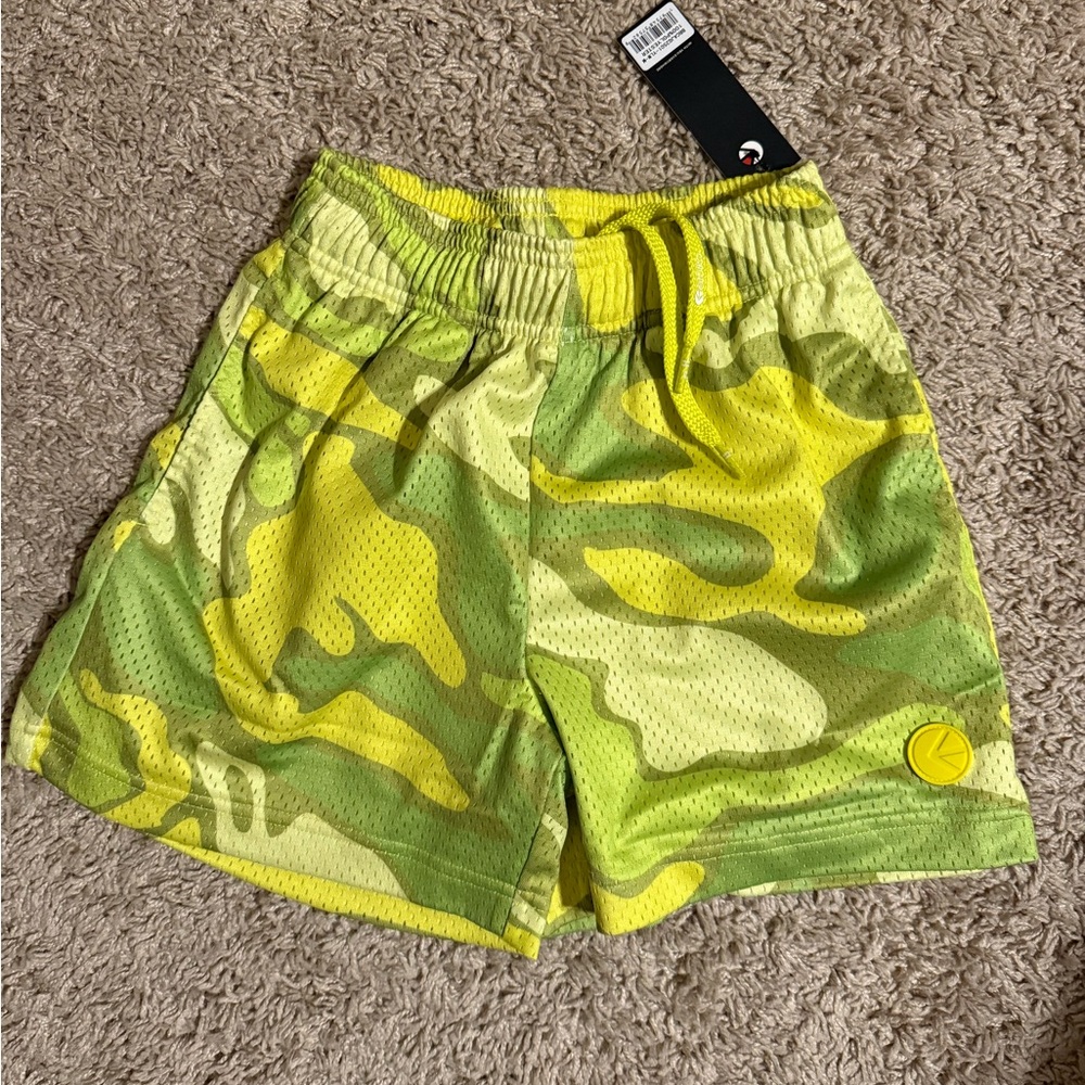 Ethika Yellow and Green Shorts